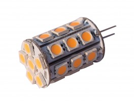 Лампа светодиодная G4 3.5W 3000K 10-30V DC
