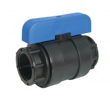 ПНД Кран шаров.разъемн.(вн./вн.)(PN10) 1"х1"