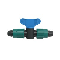 Кран компрессионный для капельной трубки 16 мм