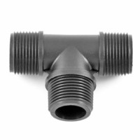 Тройник  нар. резьба 1"х1"х1"